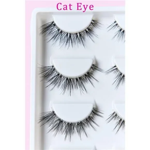 SO PINK BEAUTY Faux Mink Eyelashes 5 Pairs - Picture 2 of 14